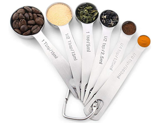 Stainless Steel Measuring Spoons - Precision Seasoning Tools